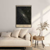 Andromeda Galaxie Nebel - Klassisches Astronomie Poster