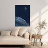 Mondlicht über Wolkenkamm - Poster