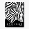 Bauhaus Ausstellung 1919 Poster - Wellenmuster Design